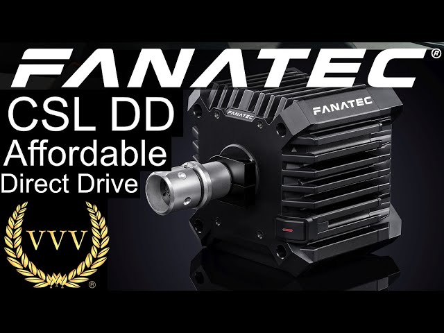 Fanatec CSL DD - Announcement Trailer and Chat