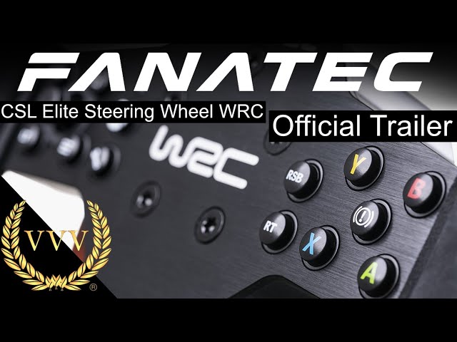 Fanatec CSL Elite Steering Wheel WRC - Launch Trailer