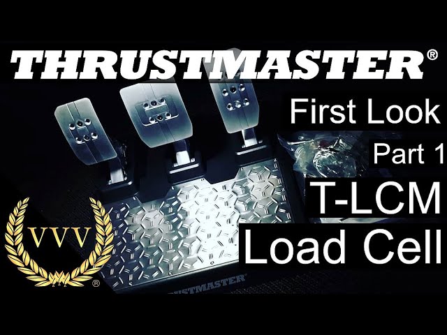 Thrustmaster T-LCM Pedals Unboxing and Review: Part 1