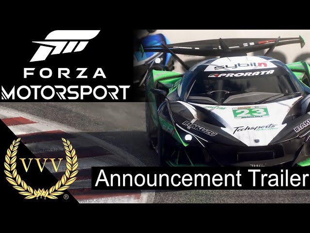 Forza Motorsport - Announcement Trailer