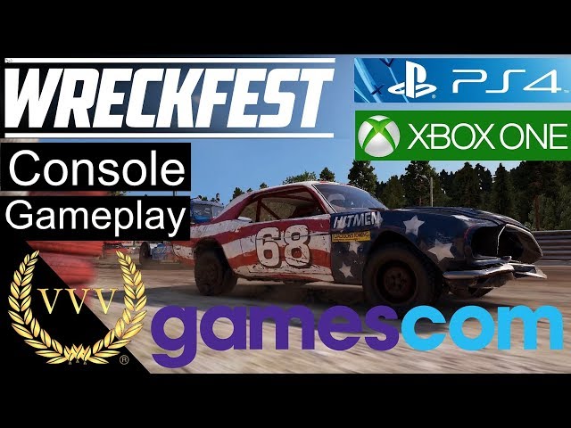 Wreckfest PS4 and Xbox One Gameplay Preview - Gamescom 2019