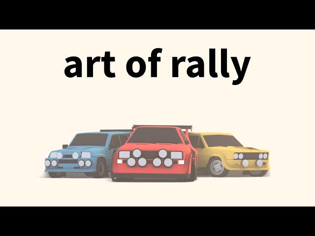 art of rally Announce Trailer