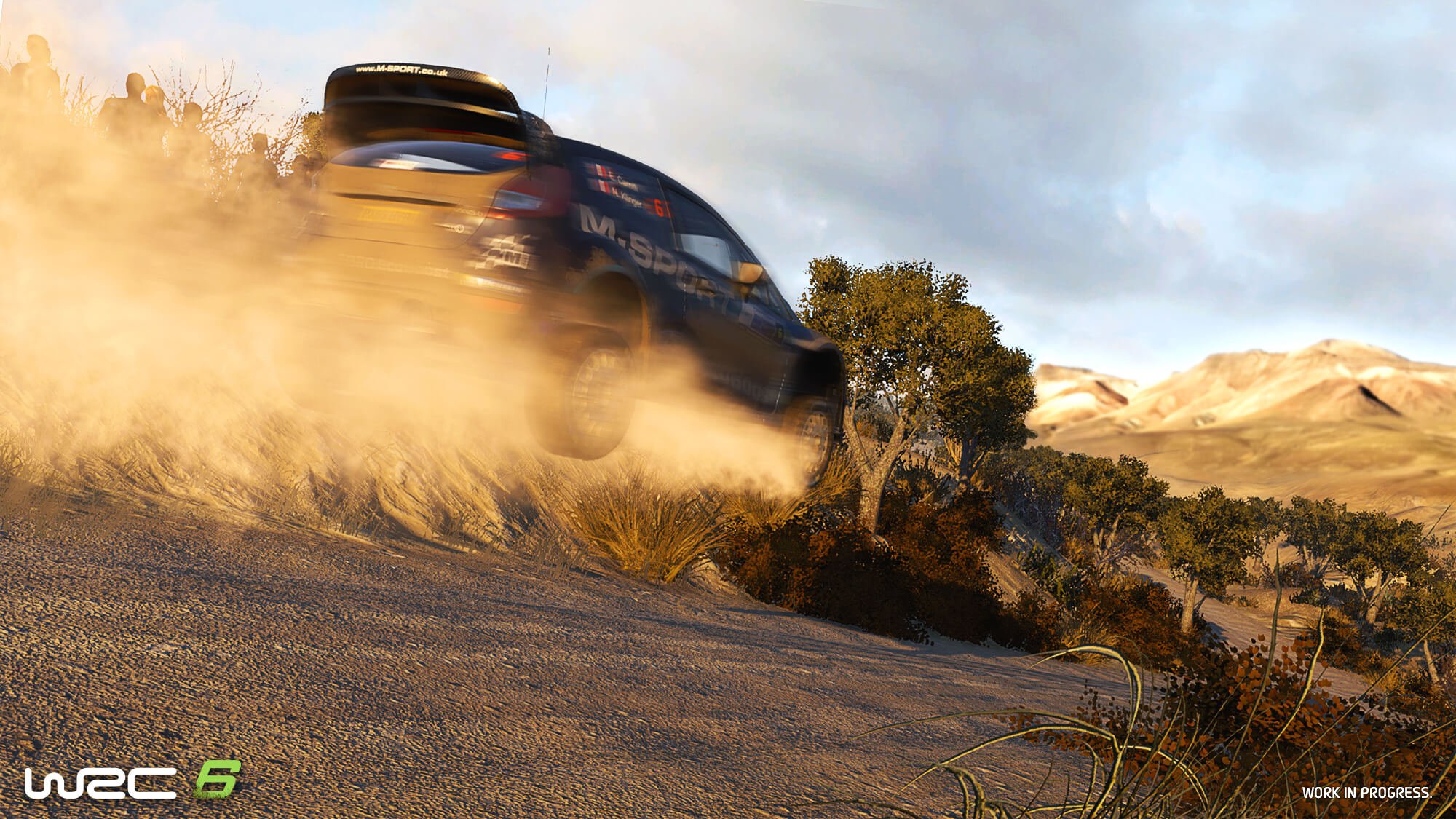WRC 6 jump screenshot